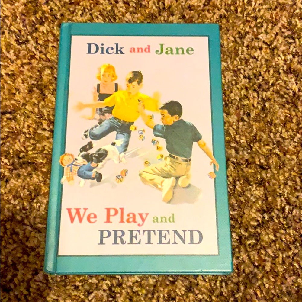 Vintage Dick and Jane book!!!